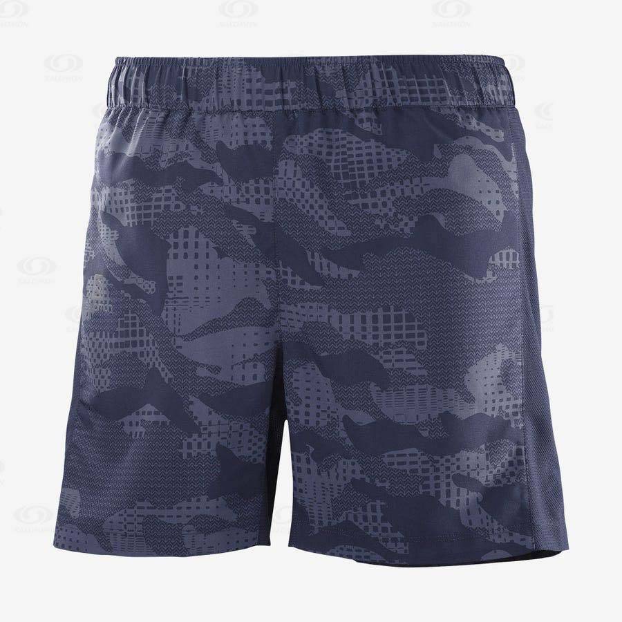 Bermudas Salomon AGILE 5 Hombre Morados | MX-O1579