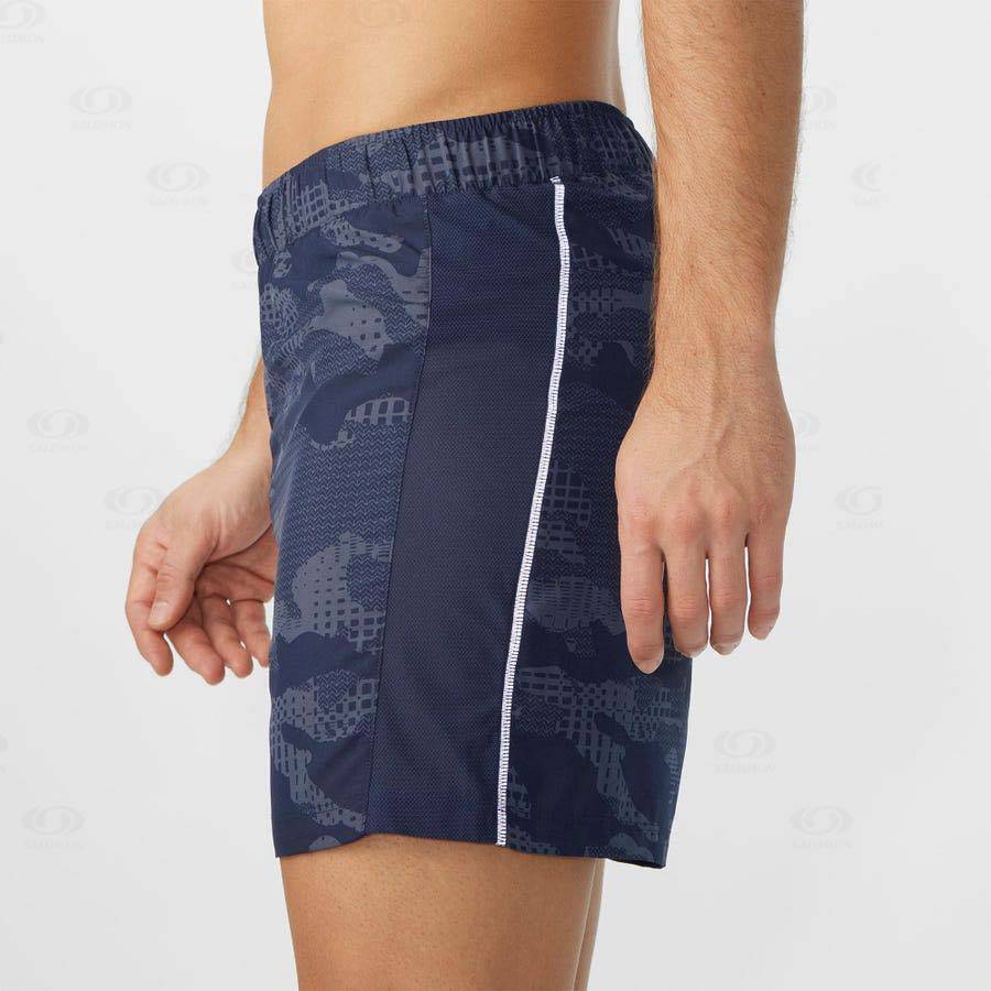 Bermudas Salomon AGILE 5 Hombre Morados | MX-O1579