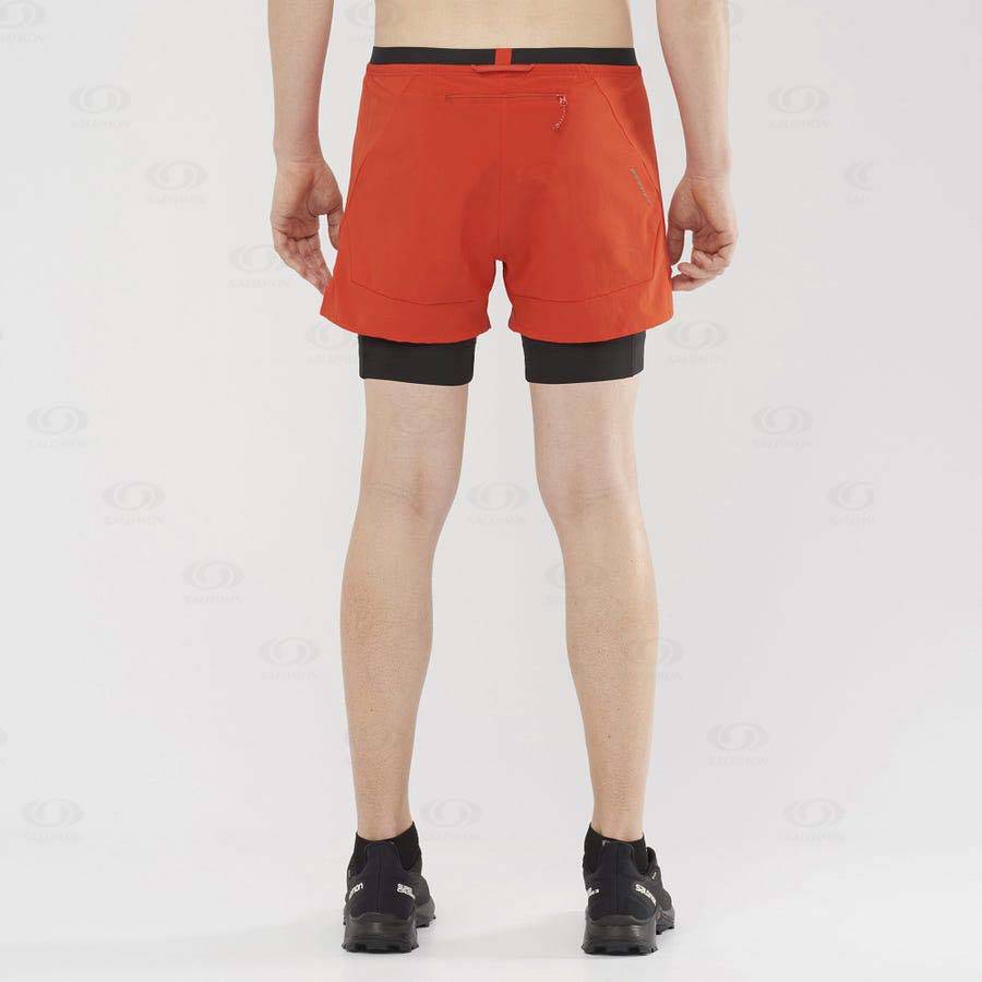 Bermudas Salomon CROSS 2IN1 Hombre Naranjas | MX-O1705