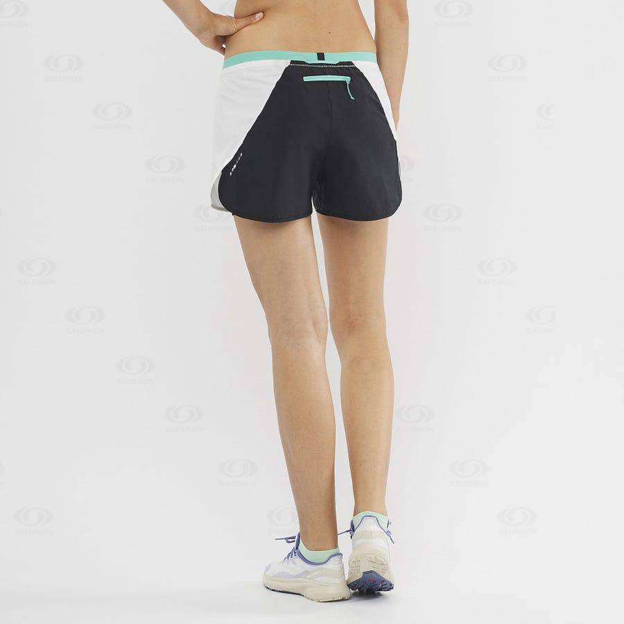 Bermudas Salomon CROSS 2IN1 Mujer Blancos | MX-S2339