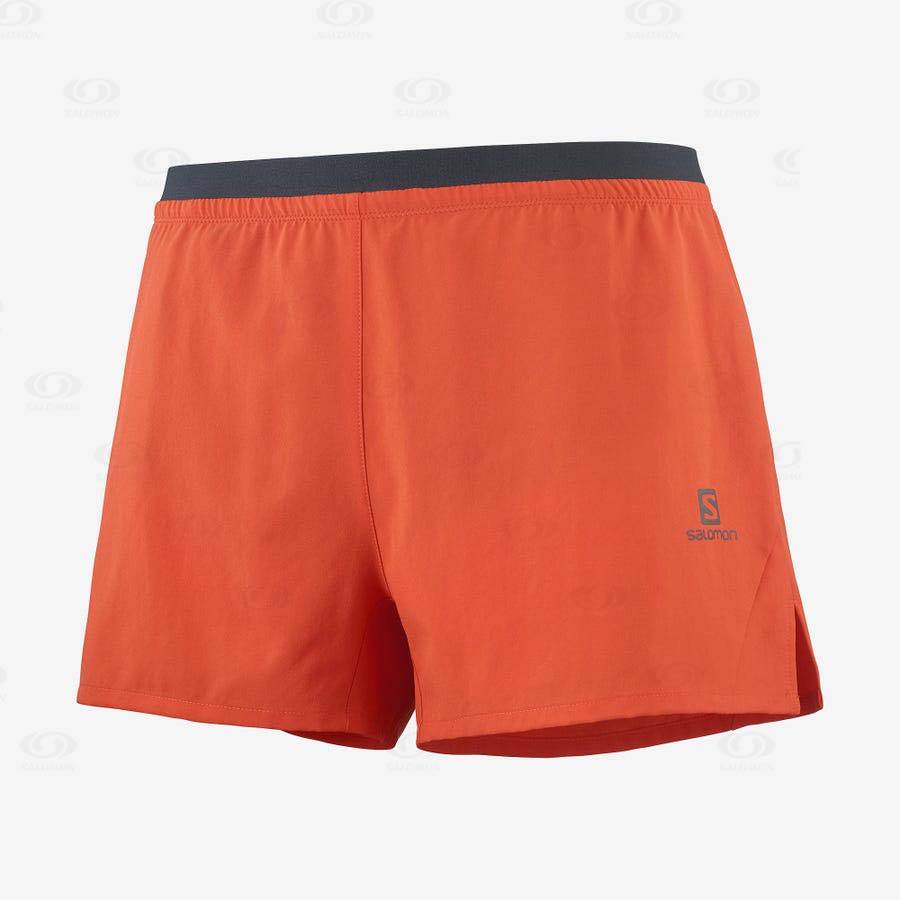 Bermudas Salomon CROSS 3\'\' Hombre Naranjas | MX-wO1924