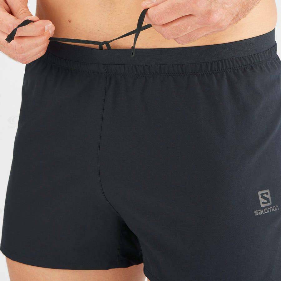 Bermudas Salomon CROSS 3'' Hombre Negros | MX-M1398