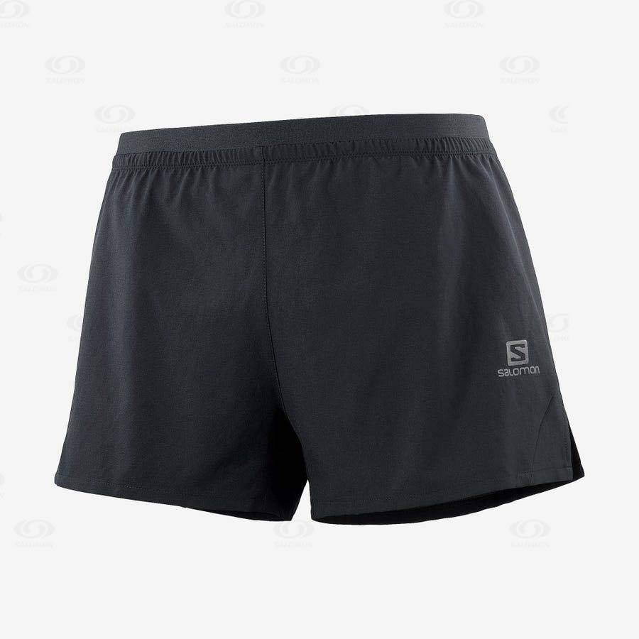 Bermudas Salomon CROSS 3\'\' Hombre Negros | MX-M1398