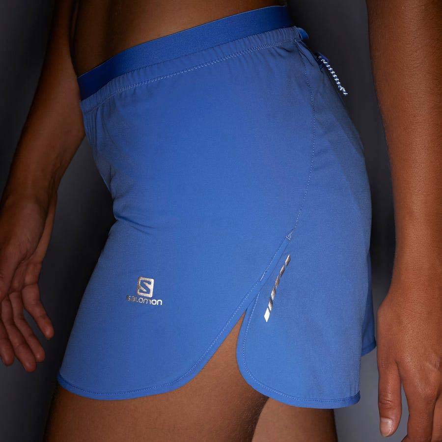 Bermudas Salomon CROSS 3'' Mujer Azules | MX-M2343