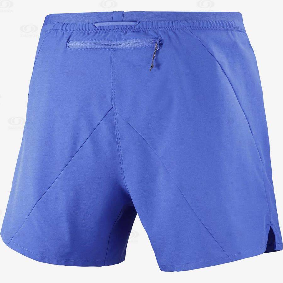 Bermudas Salomon CROSS 5'' Hombre Azules | MX-M2280