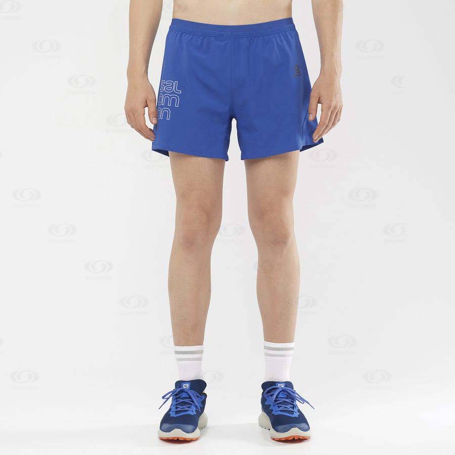 Bermudas Salomon CROSS 5'' Hombre Azules | MX-M2280