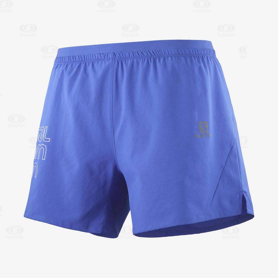 Bermudas Salomon CROSS 5\'\' Hombre Azules | MX-M2280