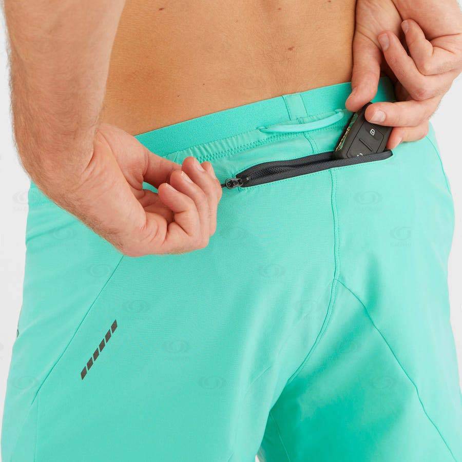 Bermudas Salomon CROSS 5'' Hombre Verde Menta | MX-S1639