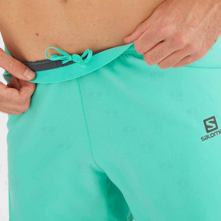 Bermudas Salomon CROSS 5'' Hombre Verde Menta | MX-S1639