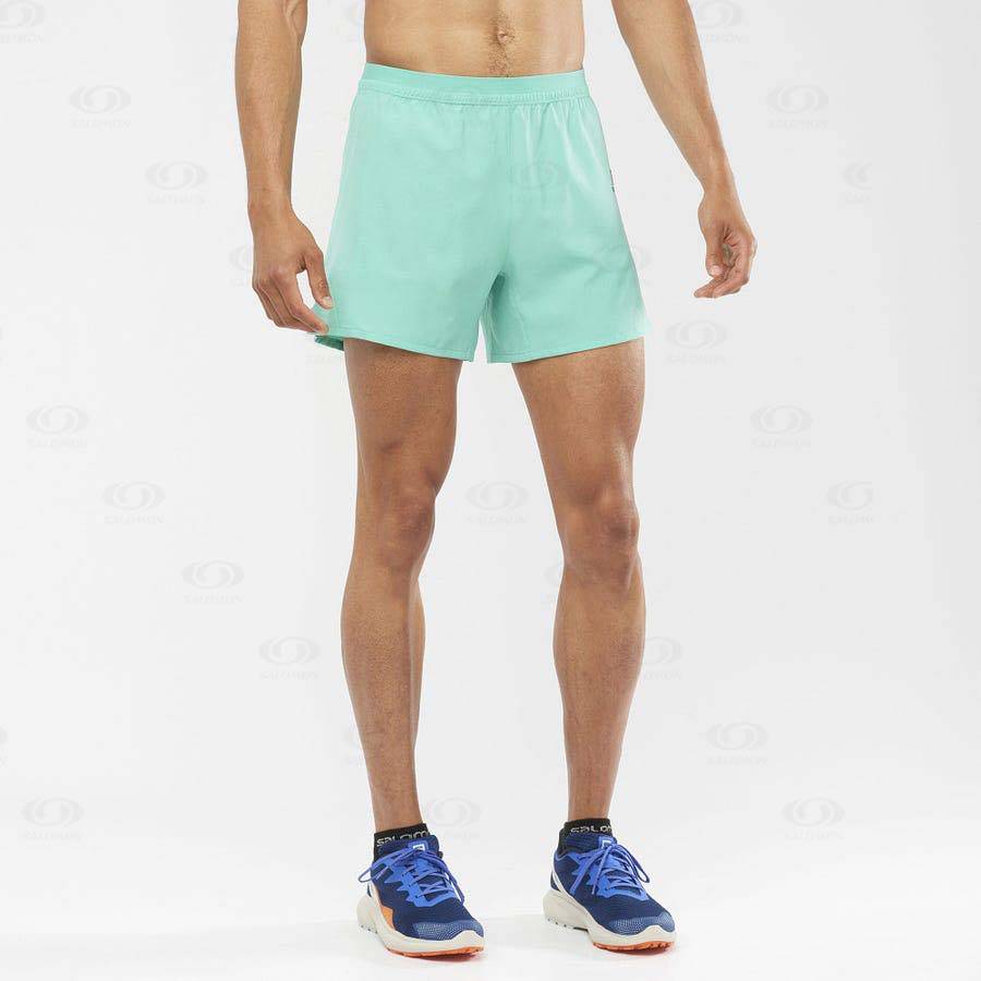 Bermudas Salomon CROSS 5'' Hombre Verde Menta | MX-S1639