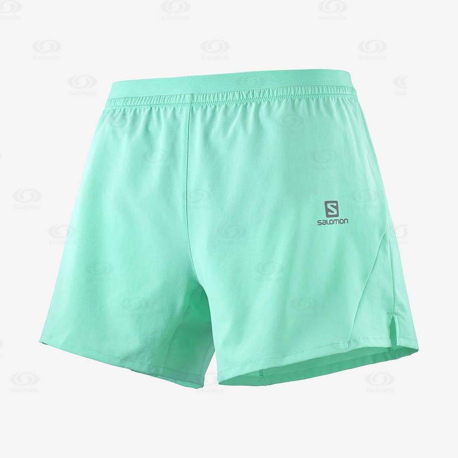 Bermudas Salomon CROSS 5\'\' Hombre Verde Menta | MX-S1639