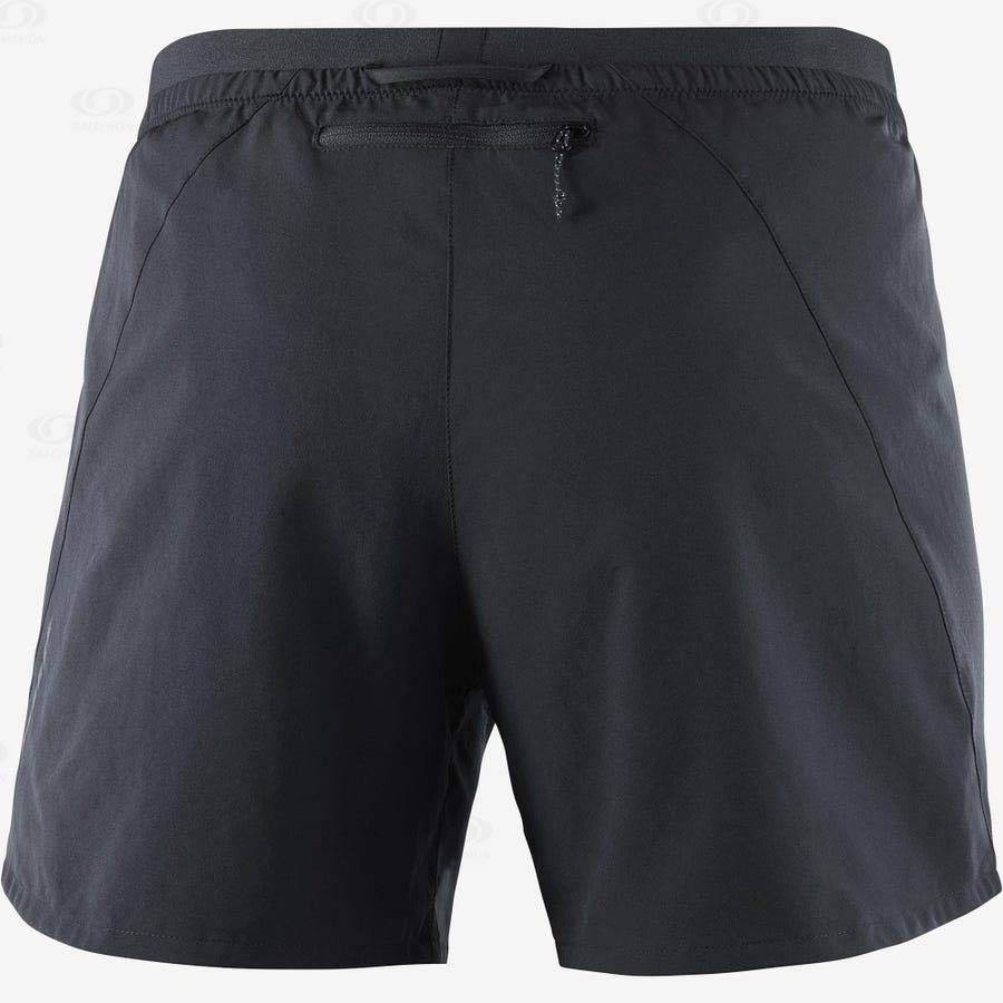 Bermudas Salomon CROSS 5'' Mujer Negros | MX-O1252