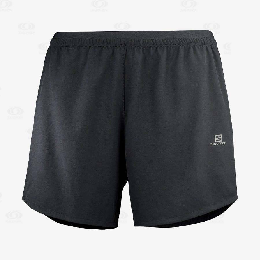 Bermudas Salomon CROSS 5\'\' Mujer Negros | MX-O1252