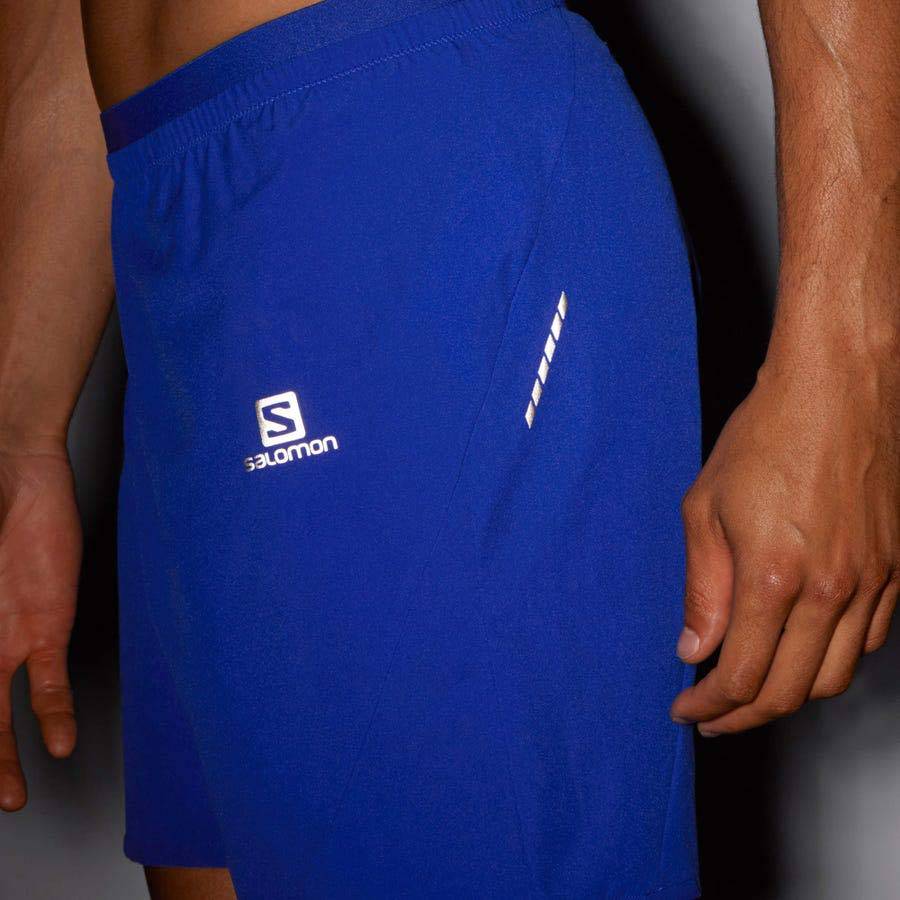 Bermudas Salomon CROSS 7'' Hombre Azules | MX-O1973