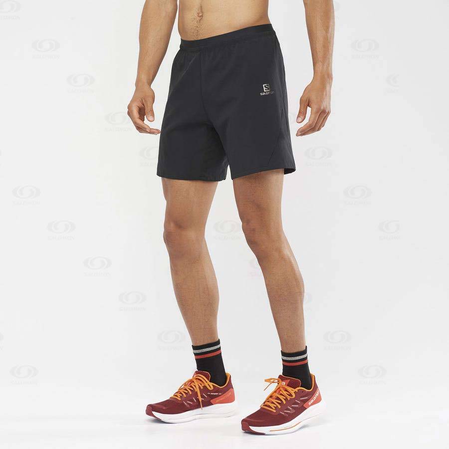 Bermudas Salomon CROSS 7'' Hombre Negros | MX-N2541