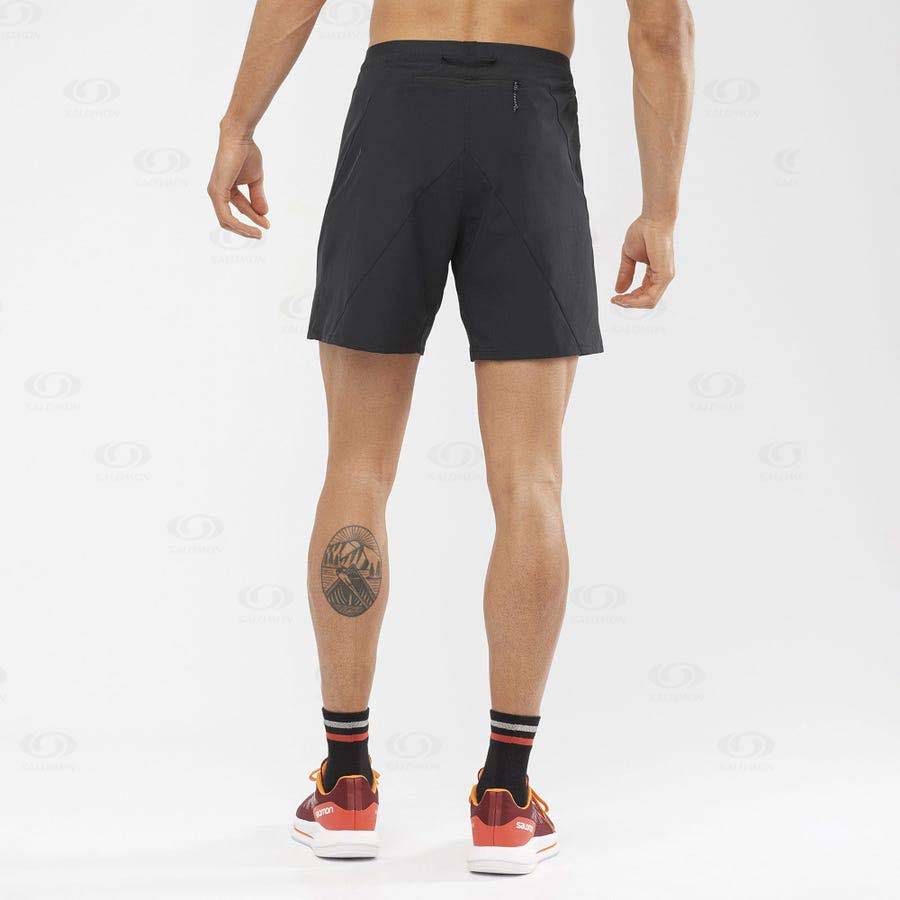 Bermudas Salomon CROSS 7'' Hombre Negros | MX-N2541