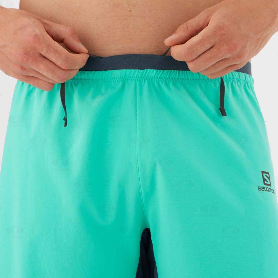 Bermudas Salomon CROSS 7'' NO LINER Hombre Verde Menta | MX-L1858