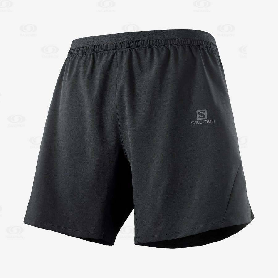 Bermudas Salomon CROSS 7\'\' NO LINER Hombre Negros | MX-O2433