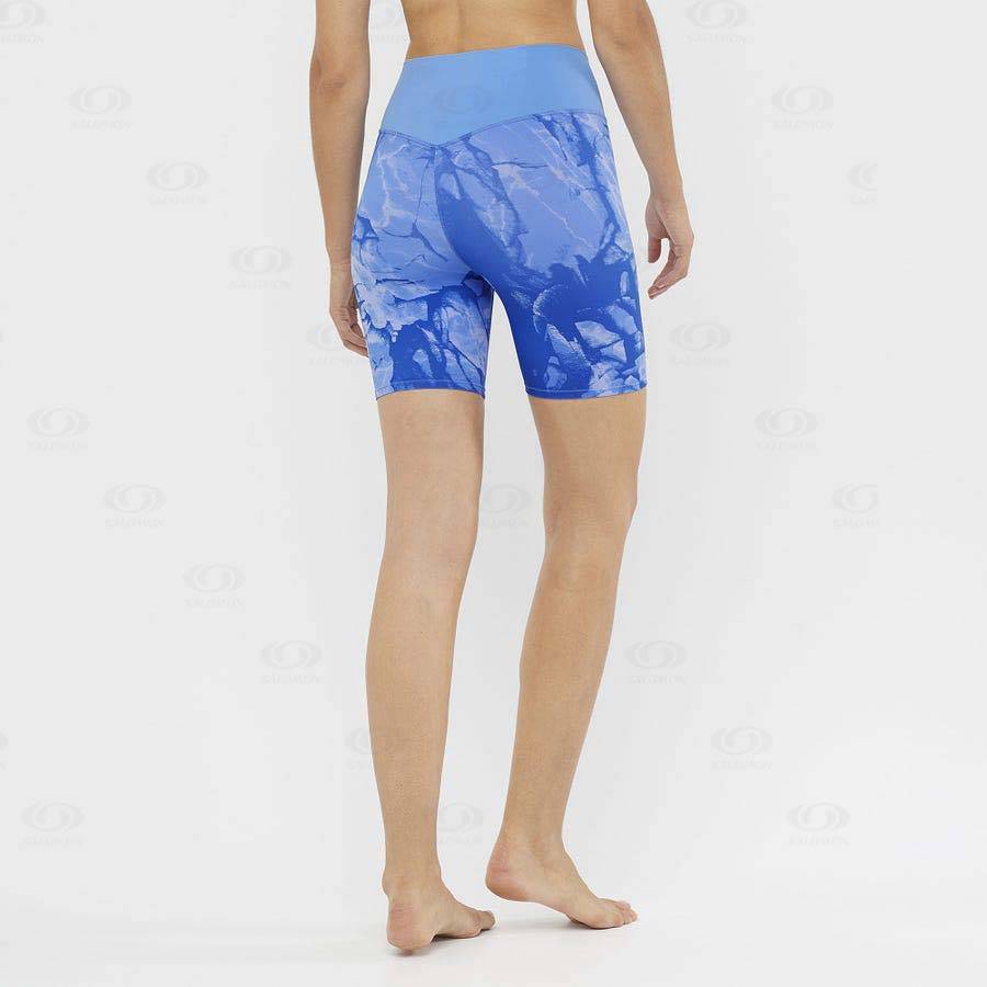 Bermudas Salomon CROSS MULTI 7'' Mujer Azules | MX-N2415