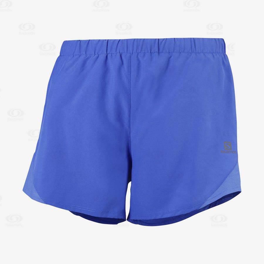 Bermudas Salomon CROSS REBEL 4\'\' Mujer Azules | MX-M1664