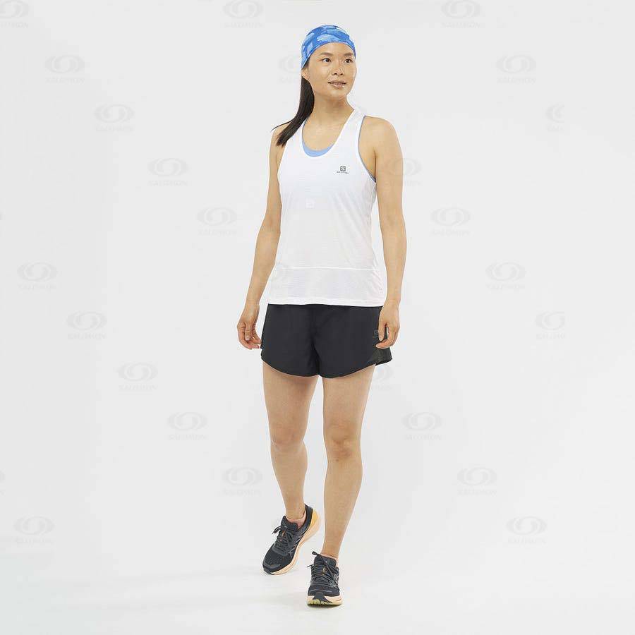 Bermudas Salomon CROSS REBEL 4'' Mujer Negros | MX-S1415