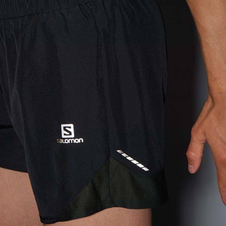 Bermudas Salomon CROSS REBEL 5'' Hombre Negros | MX-O1005