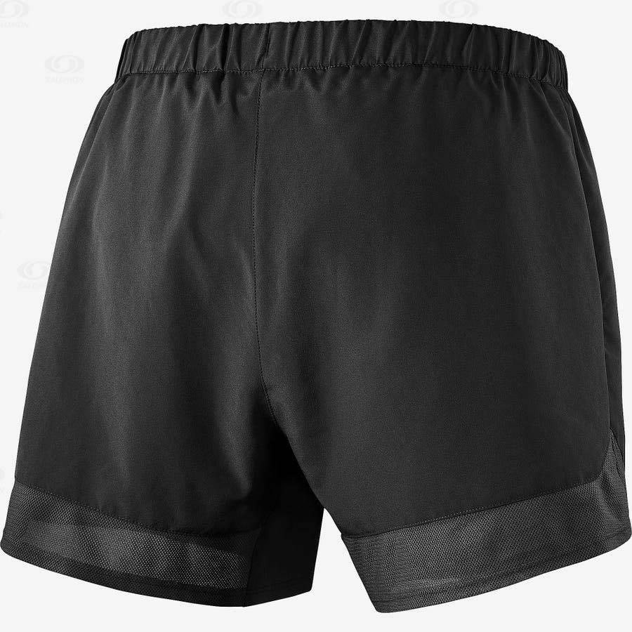 Bermudas Salomon CROSS REBEL 5'' Hombre Negros | MX-O1005