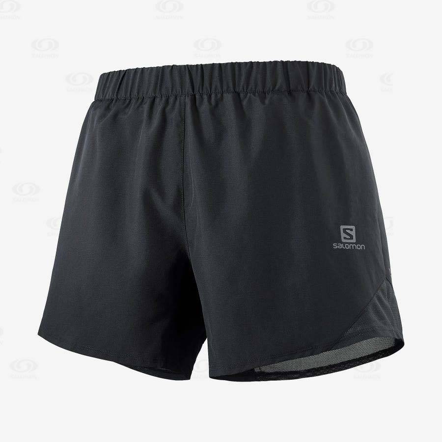 Bermudas Salomon CROSS REBEL 5\'\' Hombre Negros | MX-O1005