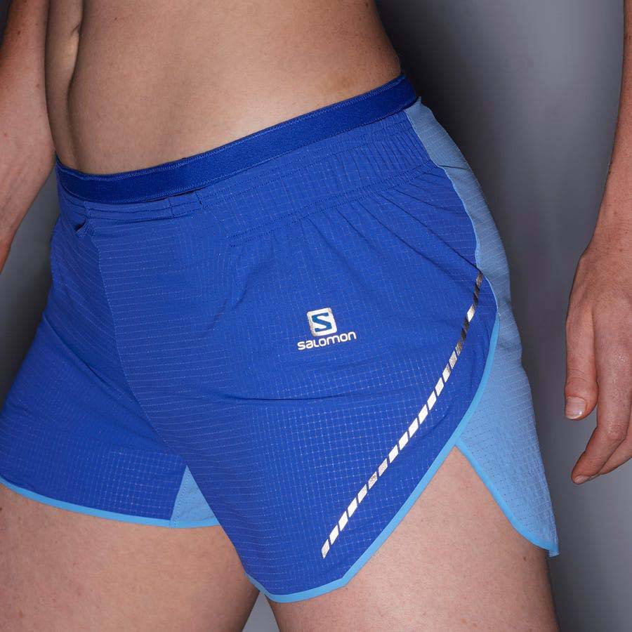 Bermudas Salomon SENSE AERO 3'' Mujer Azules | MX-M1818