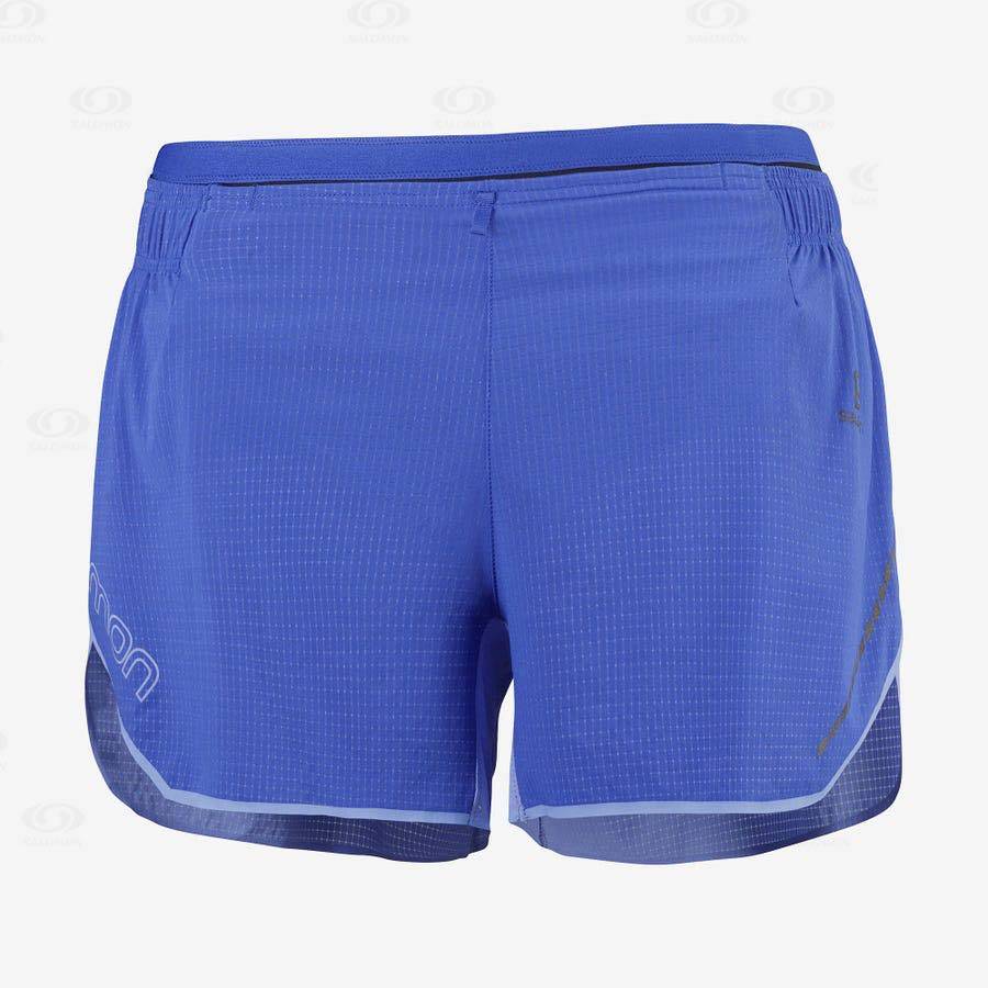 Bermudas Salomon SENSE AERO 3\'\' Mujer Azules | MX-M1818