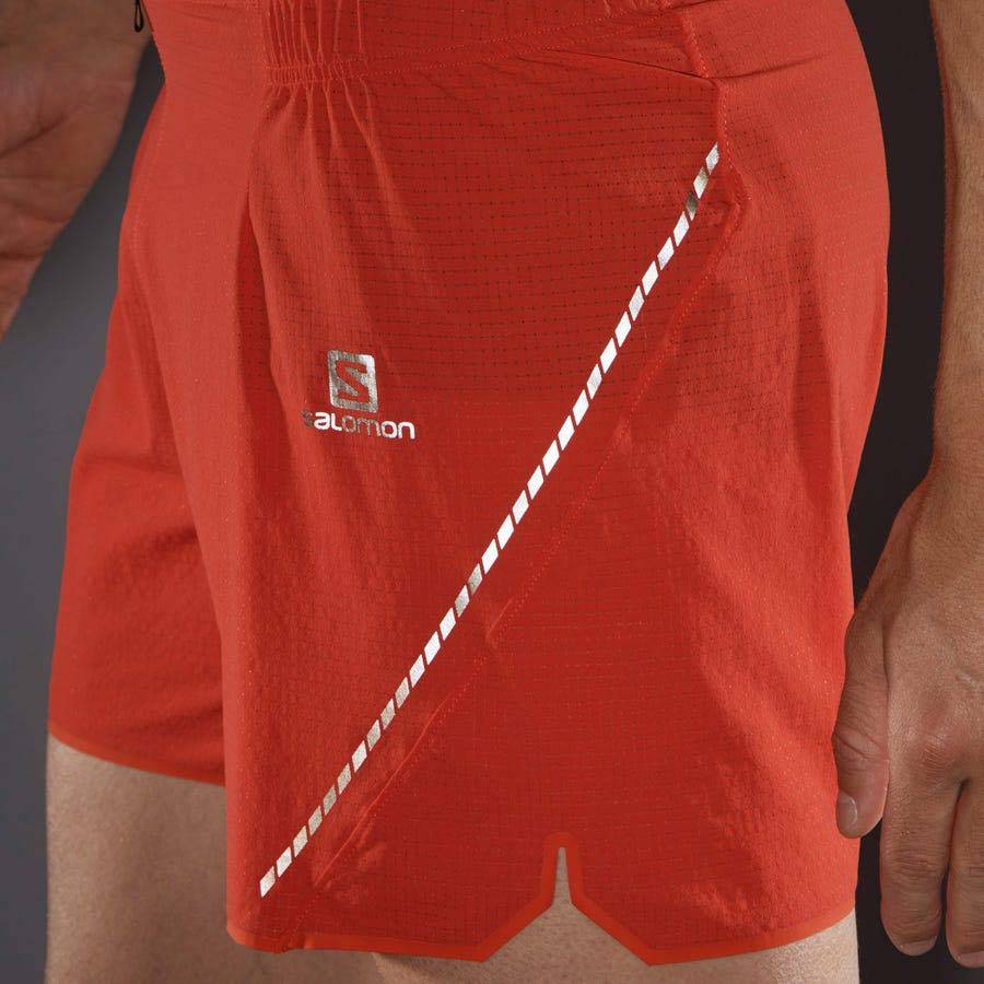 Bermudas Salomon SENSE AERO 5'' Hombre Naranjas | MX-O2244