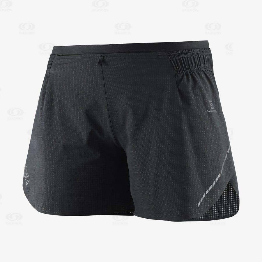 Bermudas Salomon SENSE AERO 5\'\' Mujer Negros | MX-A2466