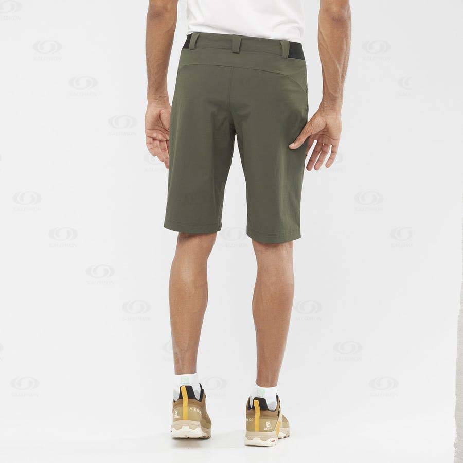 Bermudas Salomon WAYFARER Hombre Verde Oliva | MX-M1538