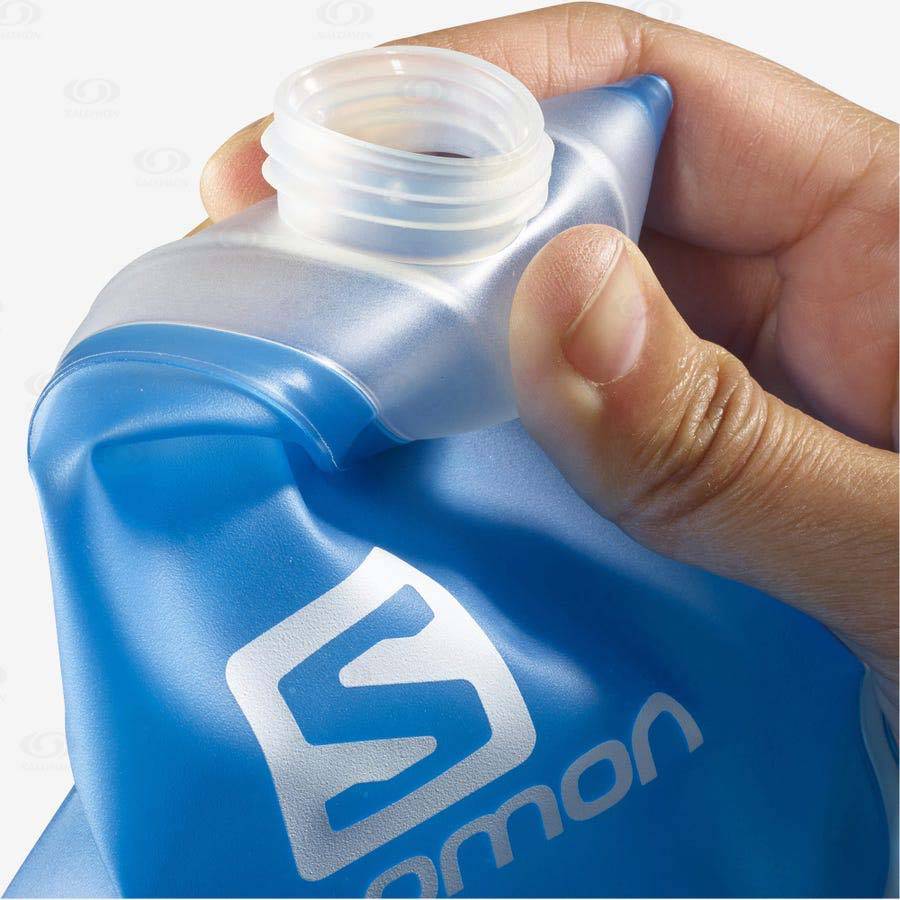 Bolsa De Hidratacion Salomon SOFT FLASK 500ml/17oz STRAW 28 Mujer Azules | MX-M1083