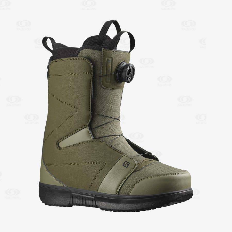 Botas Esqui Salomon FACTION BOA Hombre Verde Oliva | MX-N1204