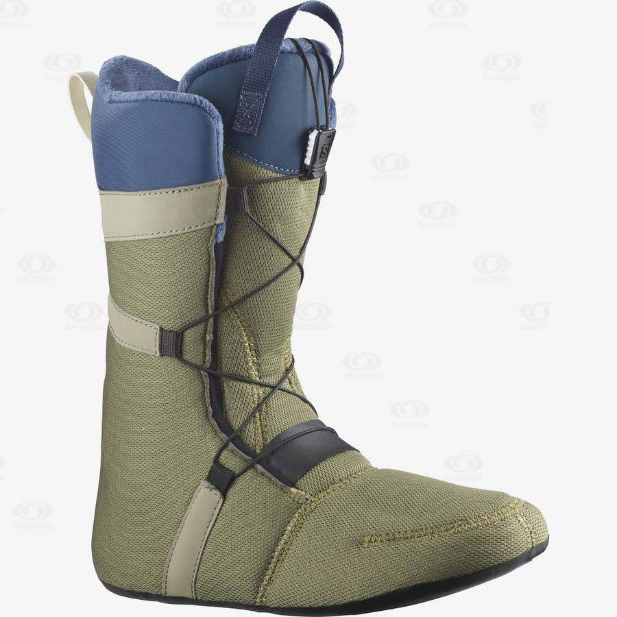 Botas Esqui Salomon IVY BOA Mujer Verde Oliva | MX-O2589