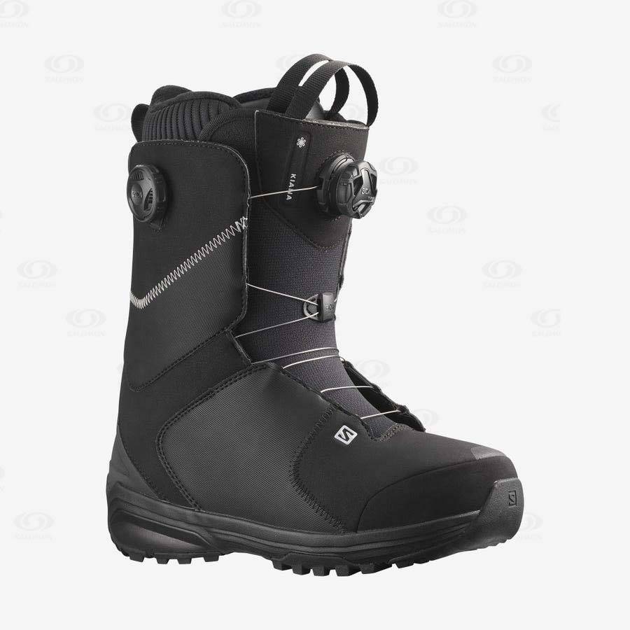 Botas Esqui Salomon KIANA DUAL BOA Mujer Negros | MX-O1203