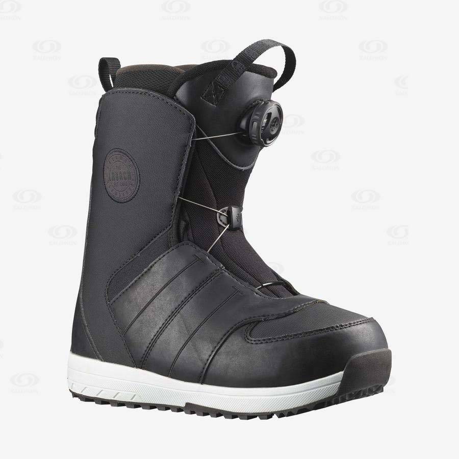 Botas Esqui Salomon LAUNCH BOA JR Niños Negros | MX-O2421