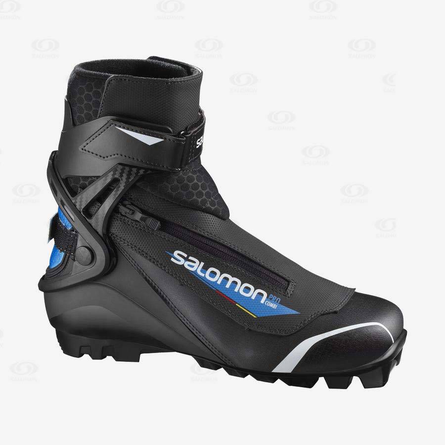 Botas Esqui Salomon PRO COMBI PILOT Hombre Negros Azules | MX-S1744