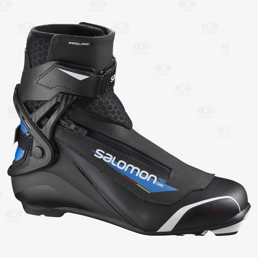 Botas Esqui Salomon PRO COMBI PROLINK Hombre Negros Azules | MX-N1456