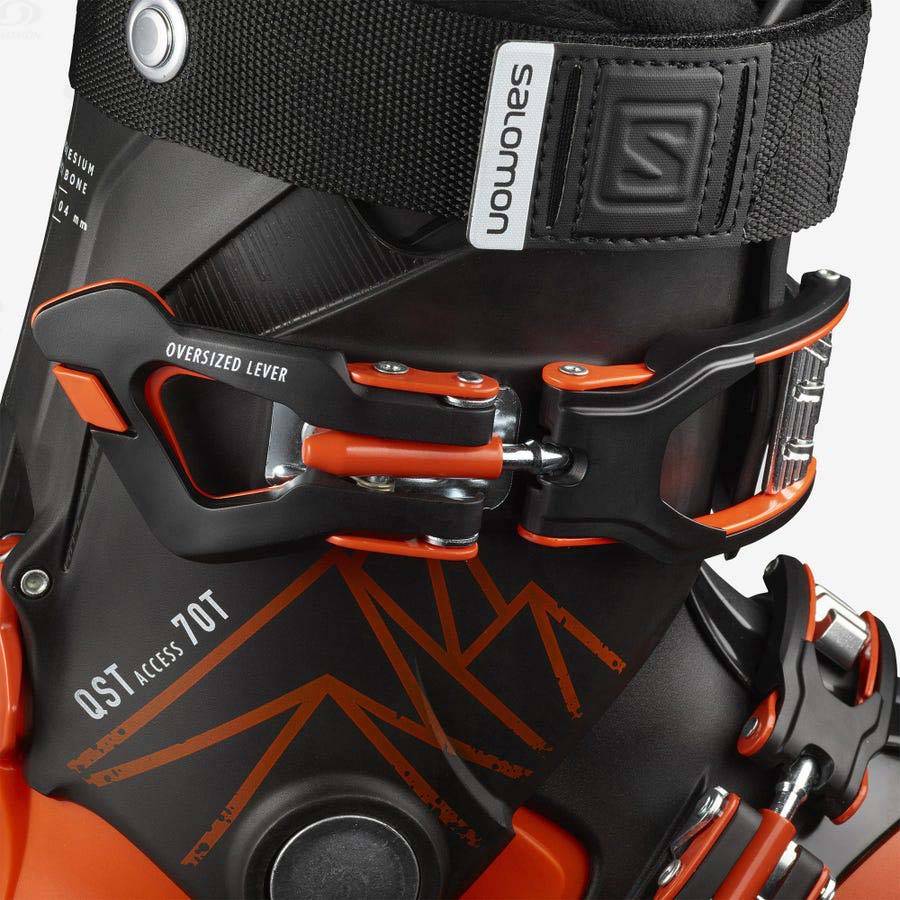 Botas Esqui Salomon QST ACCESS 70 T Niños Naranjas Negros | MX-O1784