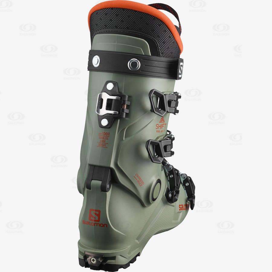 Botas Esqui Salomon SHIFT PRO 80T AT Niños Verde Oliva | MX-S2234