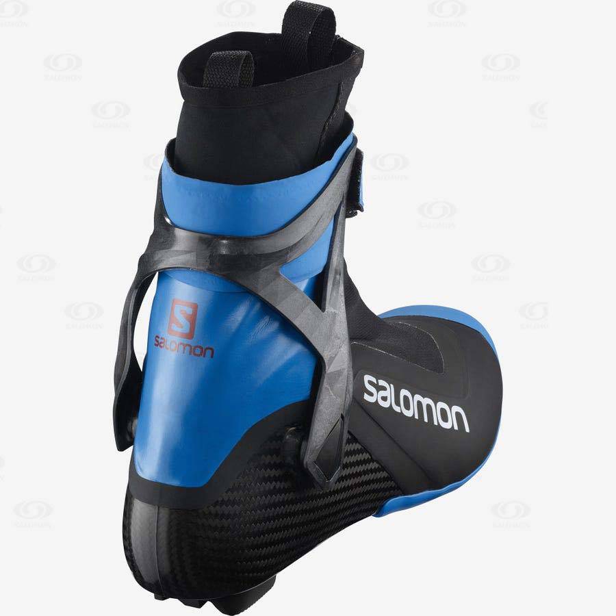 Botas Esqui Salomon S/LAB CARBON SKATE PROLINK Mujer Negros Azules | MX-O1985