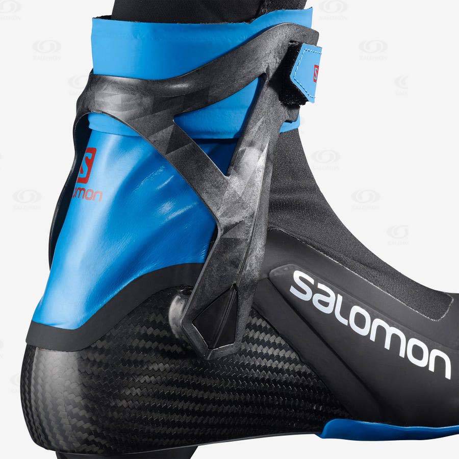 Botas Esqui Salomon S/LAB CARBON SKATE PROLINK Mujer Negros Azules | MX-O1985