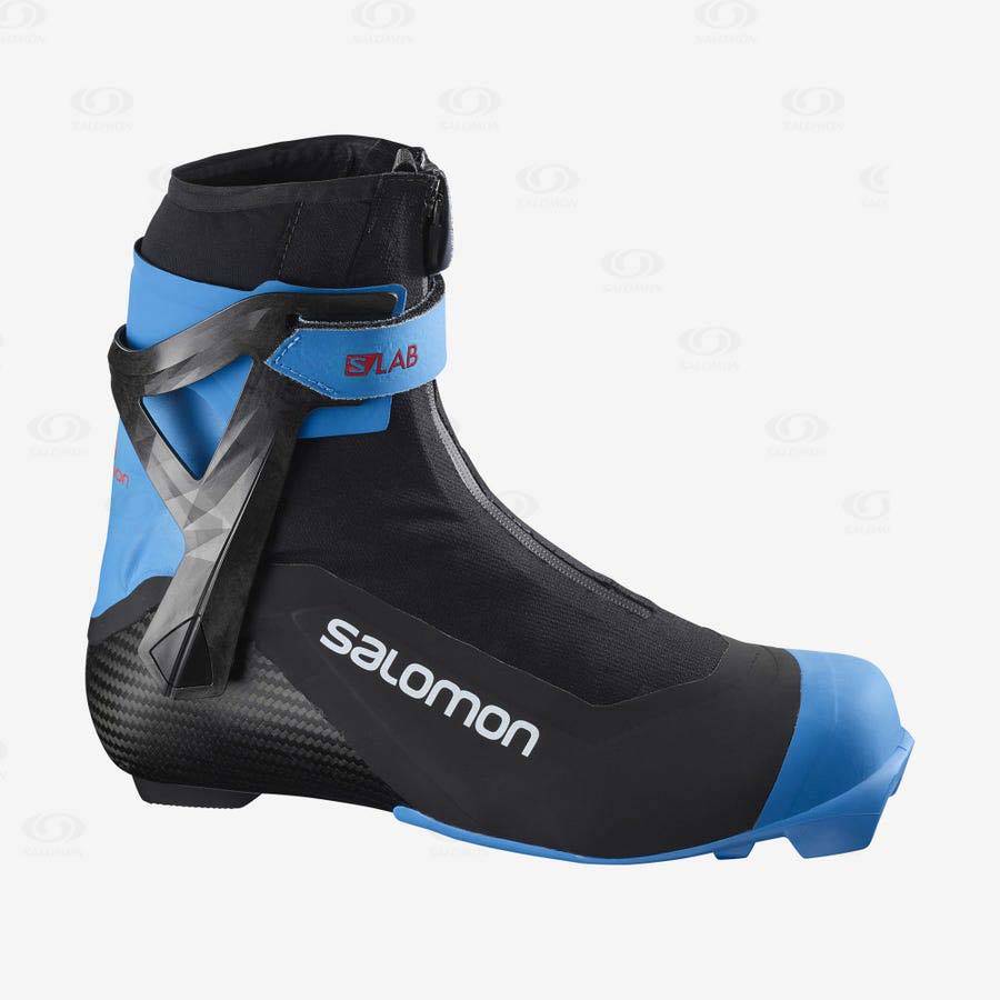 Botas Esqui Salomon S/LAB CARBON SKATE PROLINK Mujer Negros Azules | MX-O1985