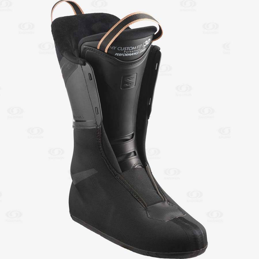 Botas Esqui Salomon S/MAX 100 Mujer Negros | MX-O1033