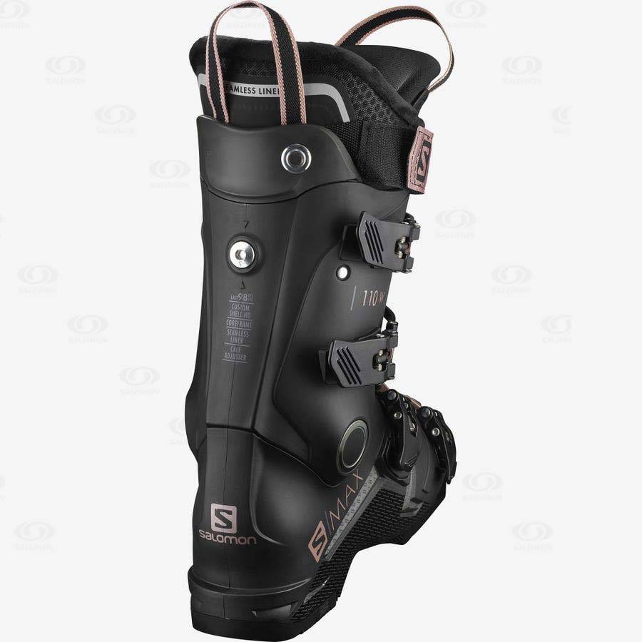 Botas Esqui Salomon S/MAX 110 Mujer Negros | MX-S1618