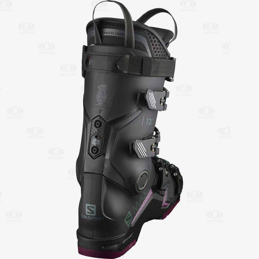 Botas Esqui Salomon S/MAX 120 Mujer Negros | MX-A2179