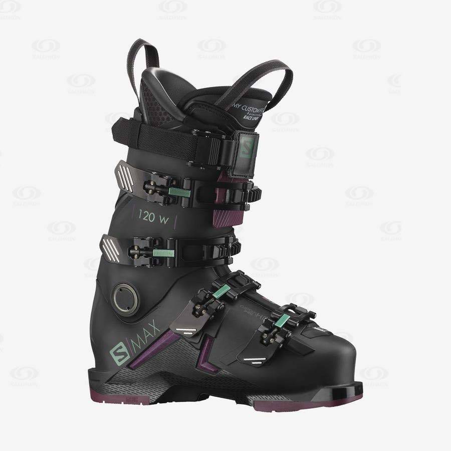 Botas Esqui Salomon S/MAX 120 Mujer Negros | MX-A2179