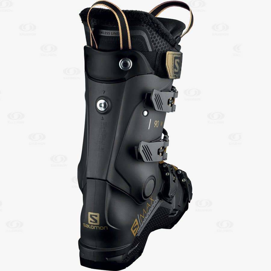 Botas Esqui Salomon S/MAX 90 Mujer Negros | MX-O2524